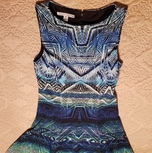 Maggy London fit and flare dress